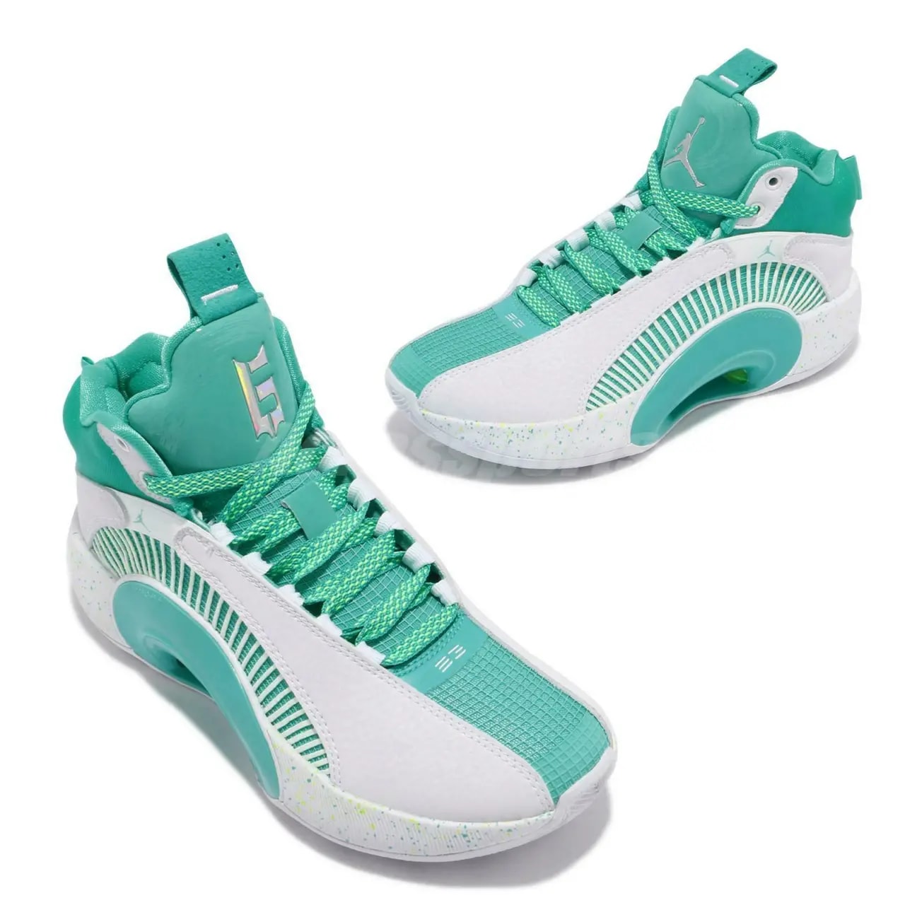 Giày Nike Guo Ailun x Air Jordan 35 GS 'Jade' DJ3009-100 — ảnh 2