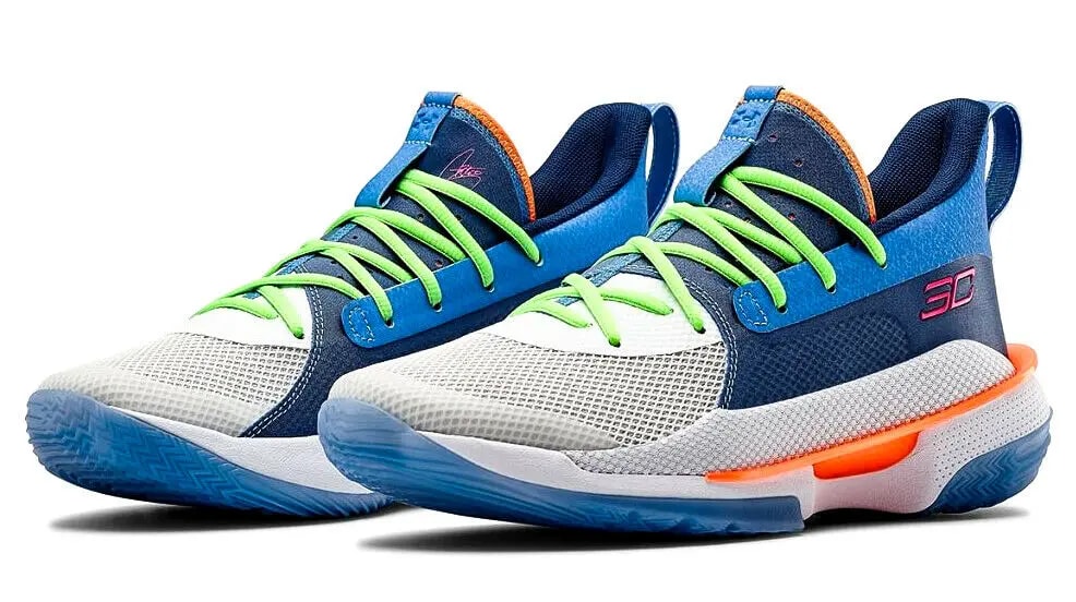 Giày Under Armour Curry 7 'Super Soaker' 3021258-404 — ảnh 2
