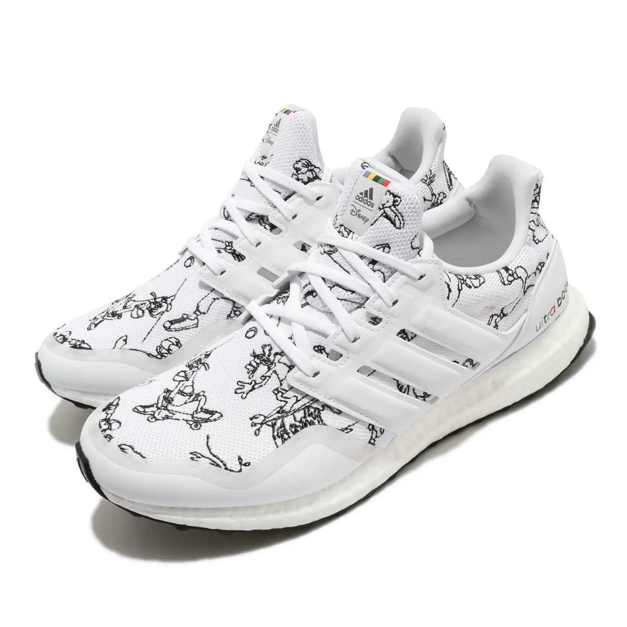 Giày Adidas Disney x UltraBoost DNA Sport Goofy Pack 'White' FV6049 — ảnh 2
