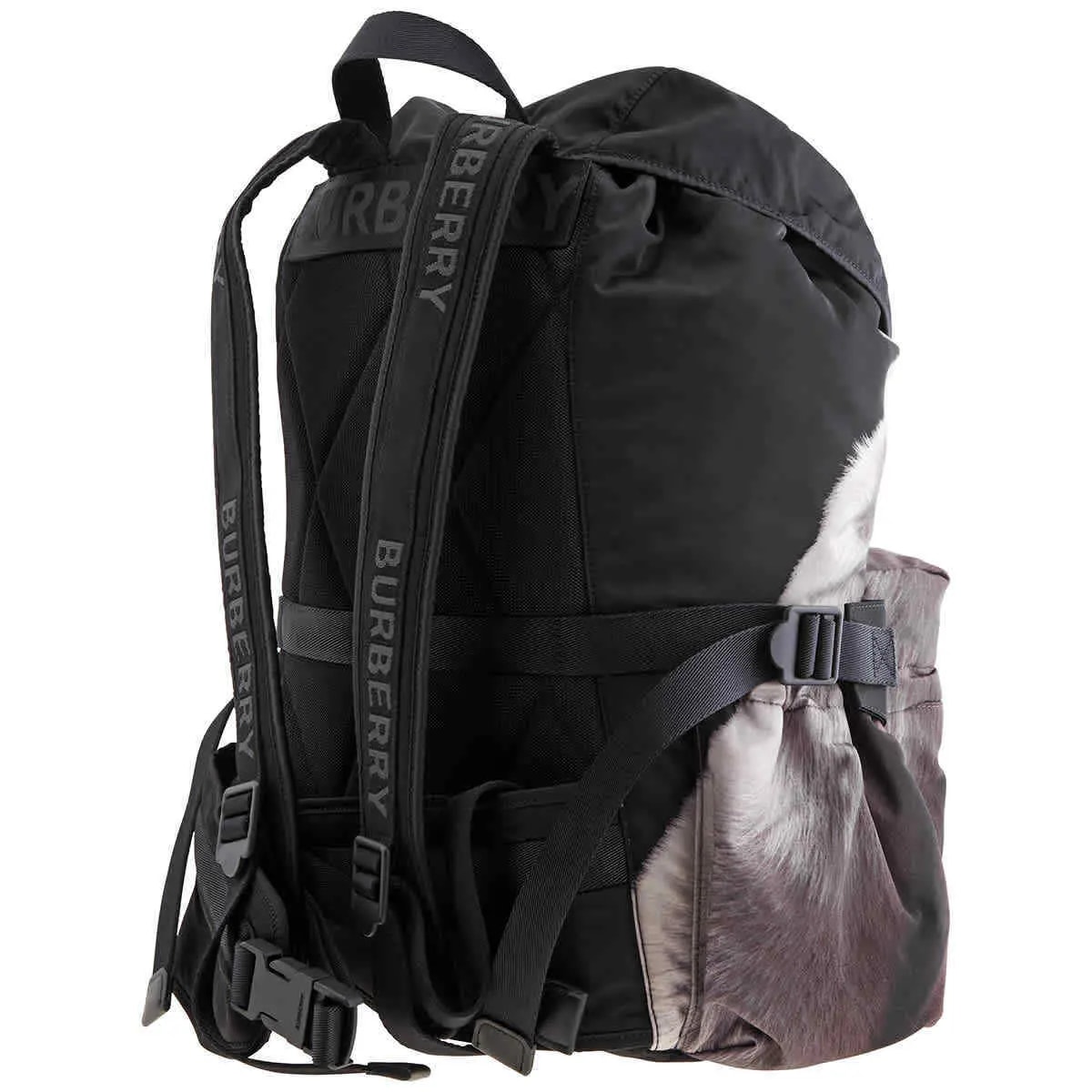 Balo Burberry Wilfin Ape Print Backpack 'Black' 8011325 — ảnh 4