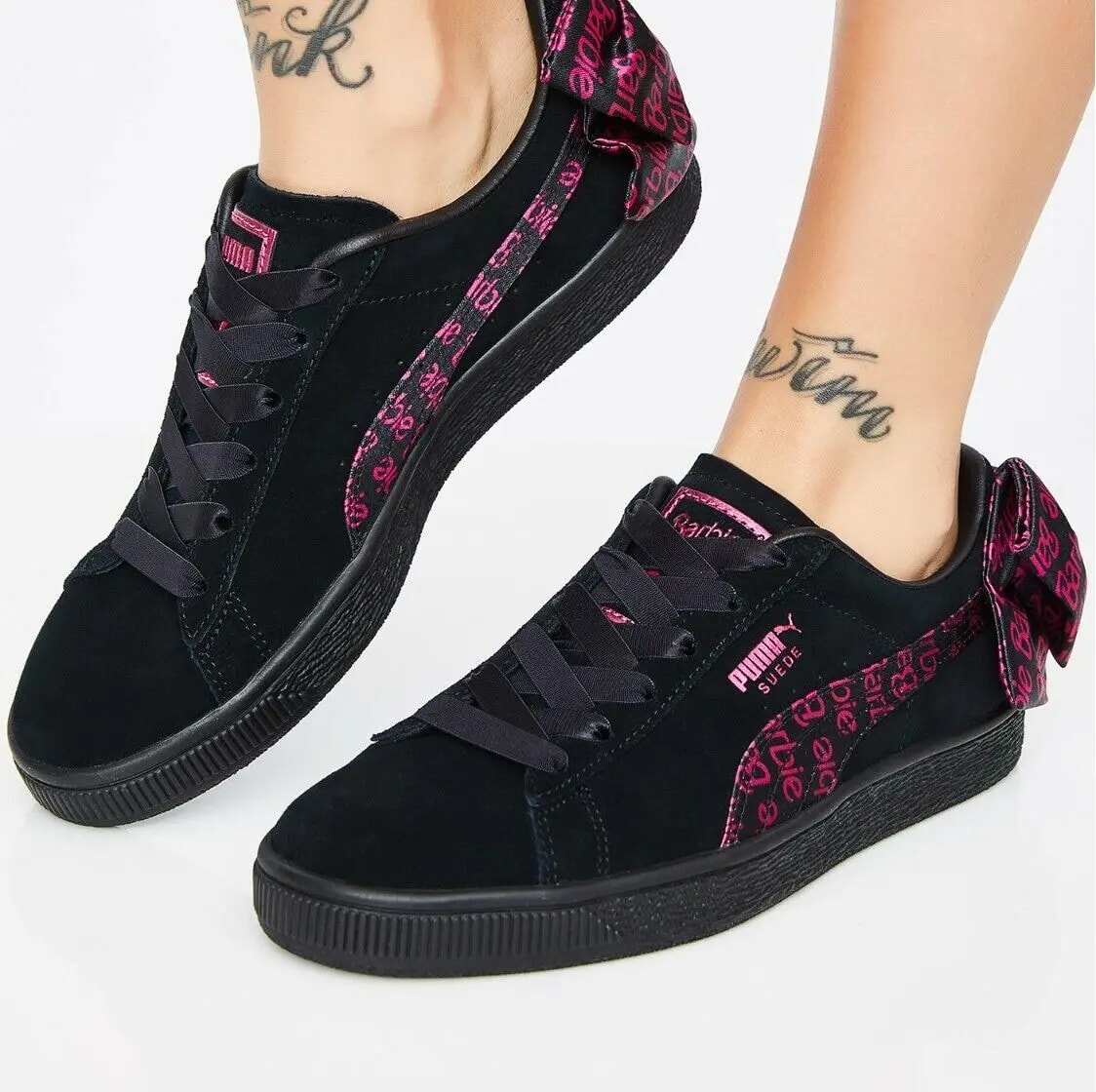 Giày Puma Classic x Barbie 'Black' 366337-01 — ảnh 3