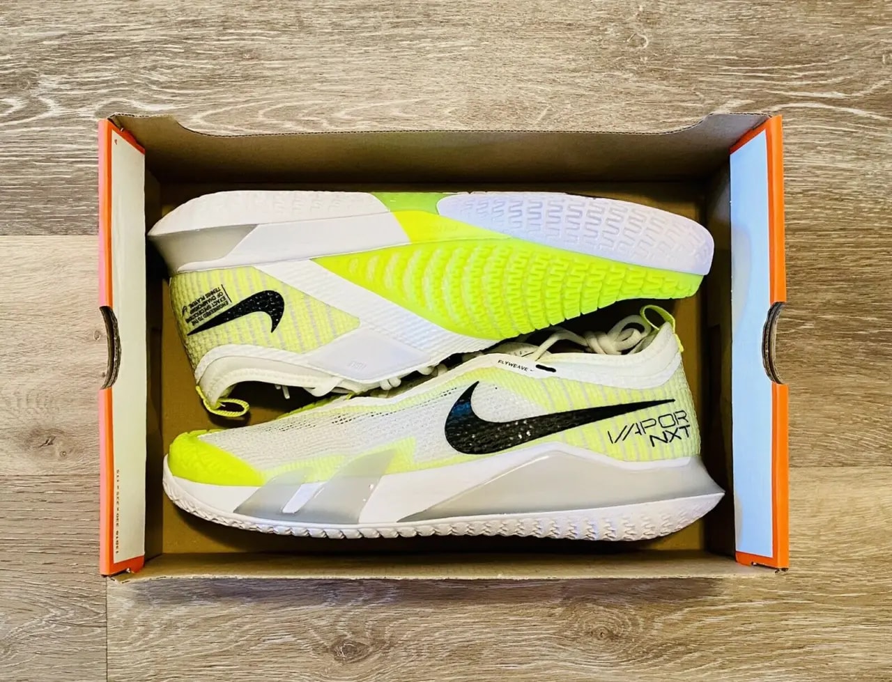 Giày Tennis Nike Court React Vapor NXT 'Volt' CV0724-001 — ảnh 3