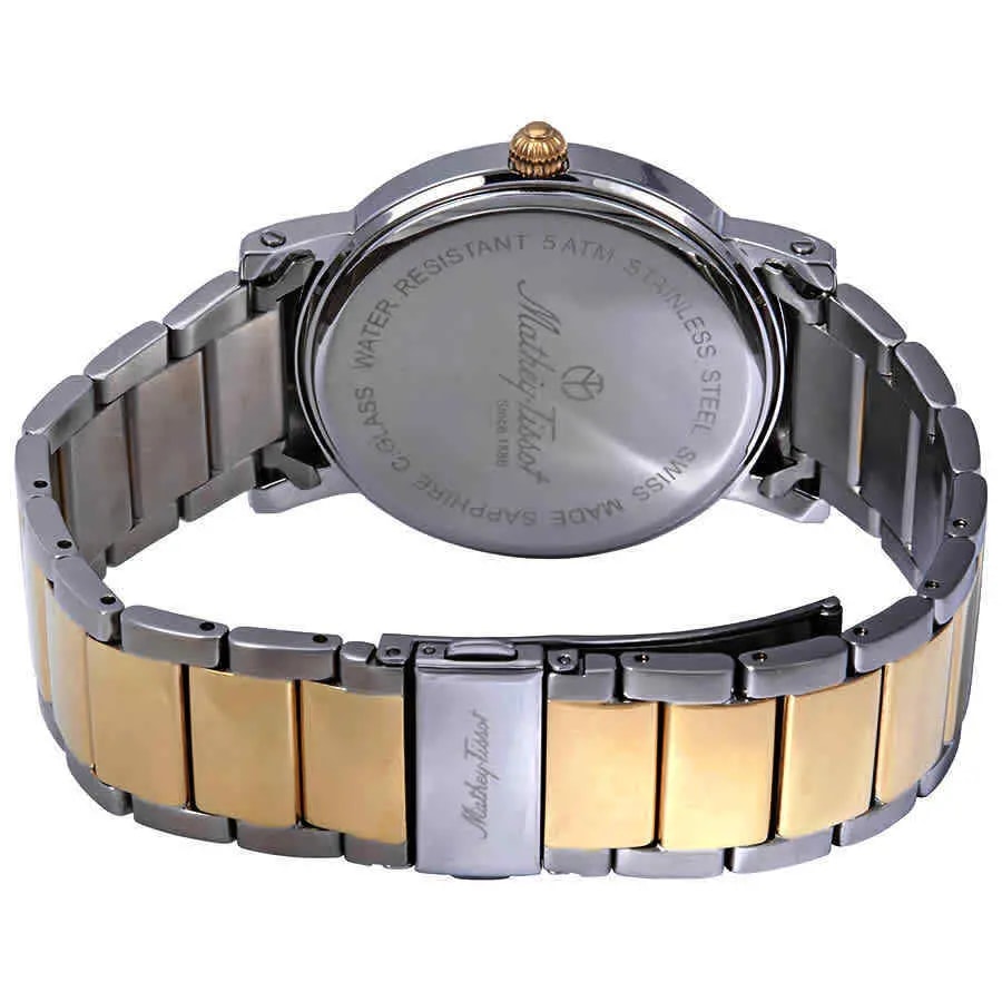 Đồng Hồ Mathey Tissot City Metal 'White' HB611251MBI — ảnh 3