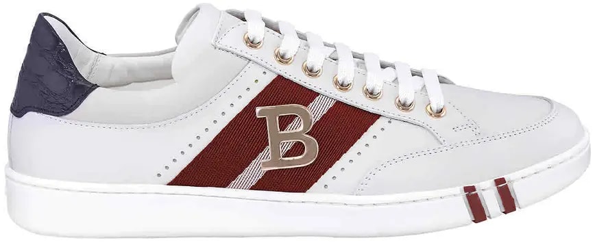 Giày Bally Wilsy Leather Low-top 'White' 6231624 — kich-thuoc: lien-he-order