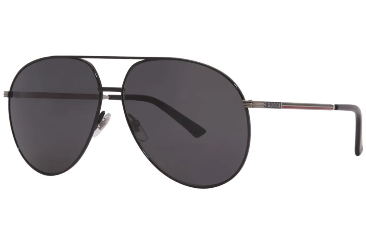 Kính Gucci Aviator 'Gray' GG0832S-001-64 — ảnh 2