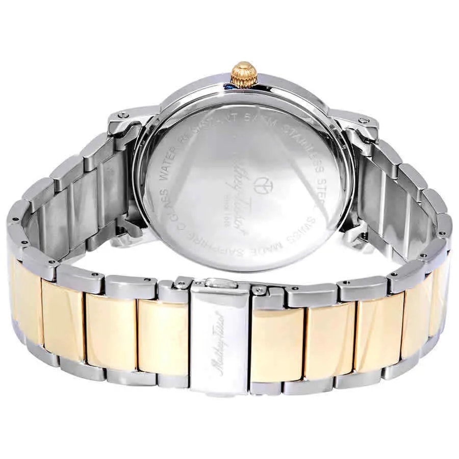 Đồng Hồ Mathey Tissot City Metal 'White' HB611251MBG — ảnh 3
