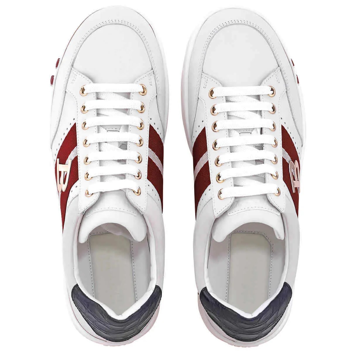 Giày Bally Wilsy Leather Low-top 'White' 6231624 — ảnh 3