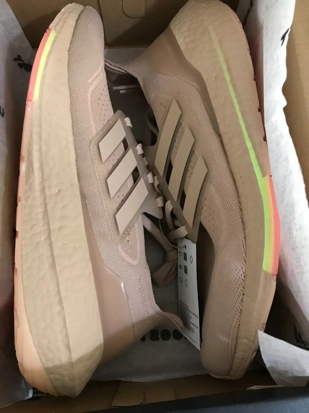 Giày Adidas Ultraboost 21 'Ash Pearl' FY0391 — ảnh 4