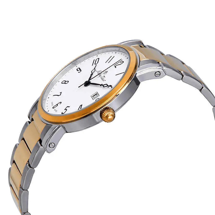 Đồng Hồ Mathey Tissot City Metal 'White' HB611251MBG — ảnh 2