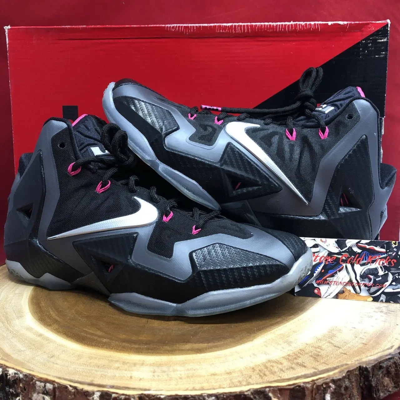 Giày Nike LeBron 11 'Miami Night' 616175-003 — ảnh 3