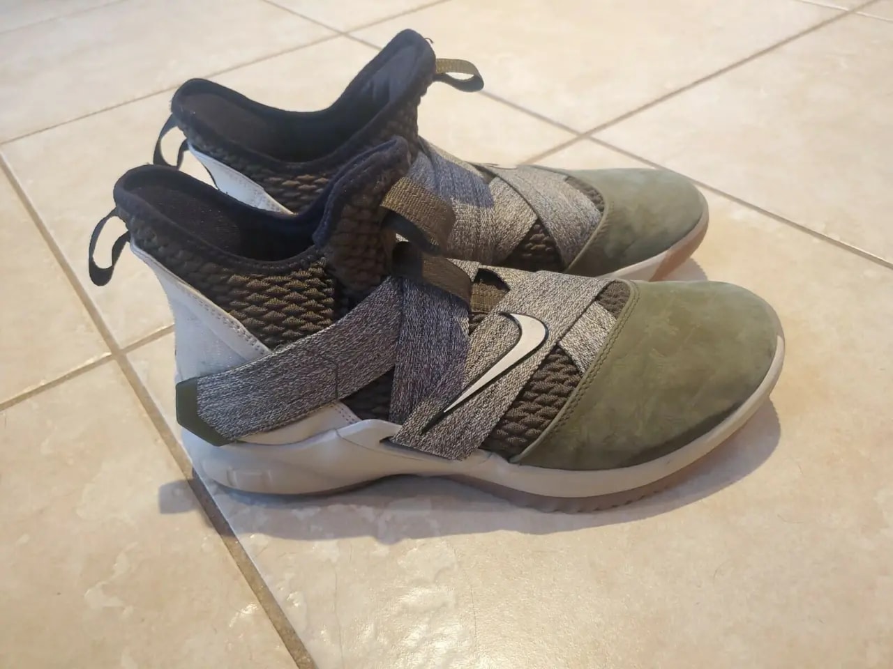Giày Nike LeBron Soldier 12 GS 'Land and Sea' AA1352-300 — ảnh 5