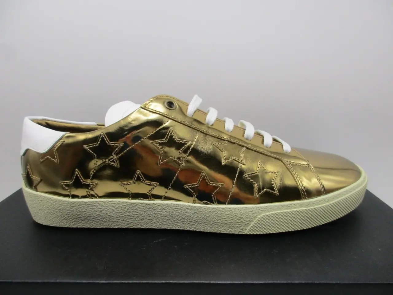 Giày Saint Laurent YSL Mens SL06 Low Top Star Sneakers 472389-AALA0-8262 — ảnh 5