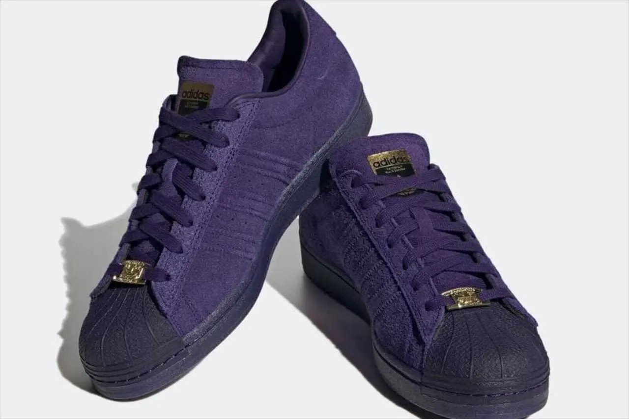 Giày Adidas Kader Sylla x Superstar ADV 'Dark Purple' HP8865 — ảnh 5