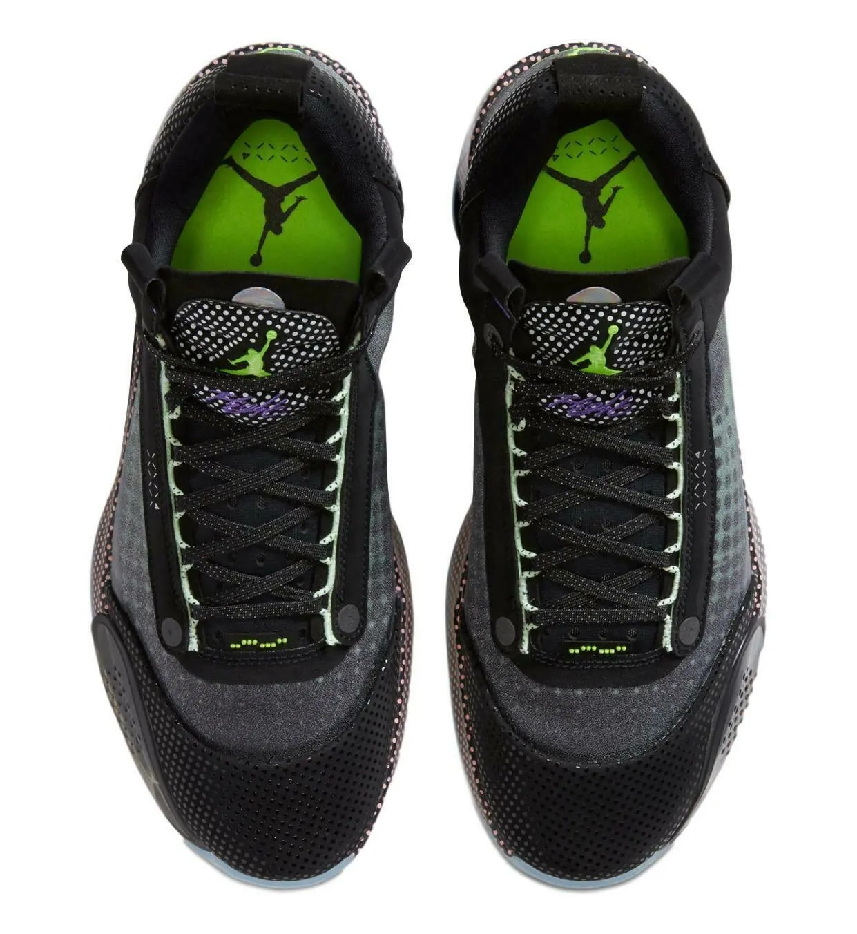 Giày Air Jordan 34 GS 'Halftone Dots' BQ3384-013 — ảnh 4