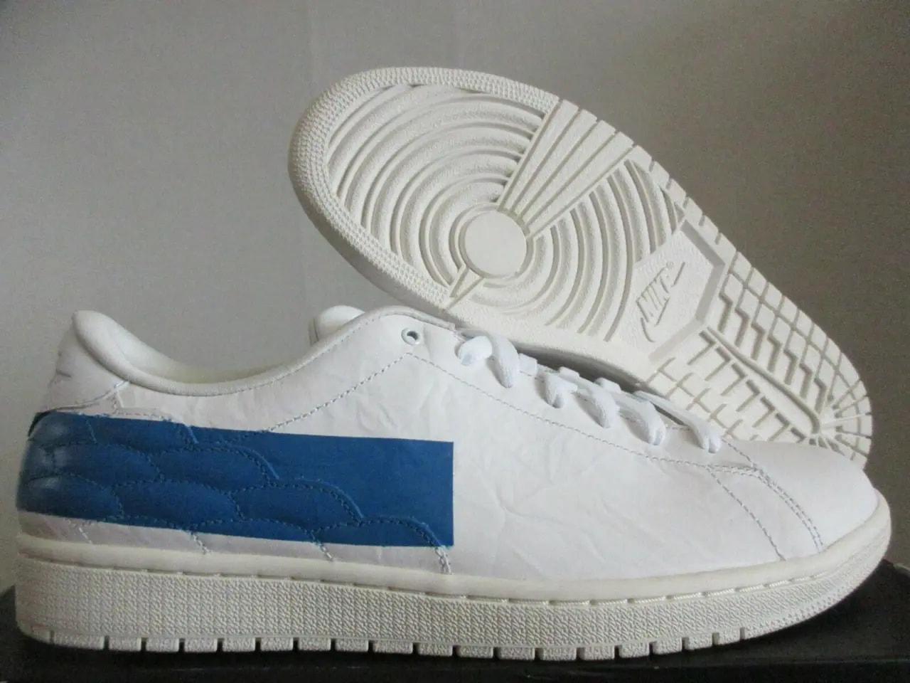 Giày Nike Air Jordan 1 Centre Court 'Military Blue' DJ2756-103 — ảnh 2