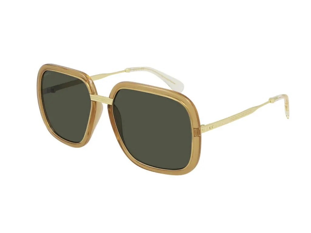 Kính Gucci Rectangular Men's Sunglasses 'Green' GG0905S-003-60 — ảnh 3