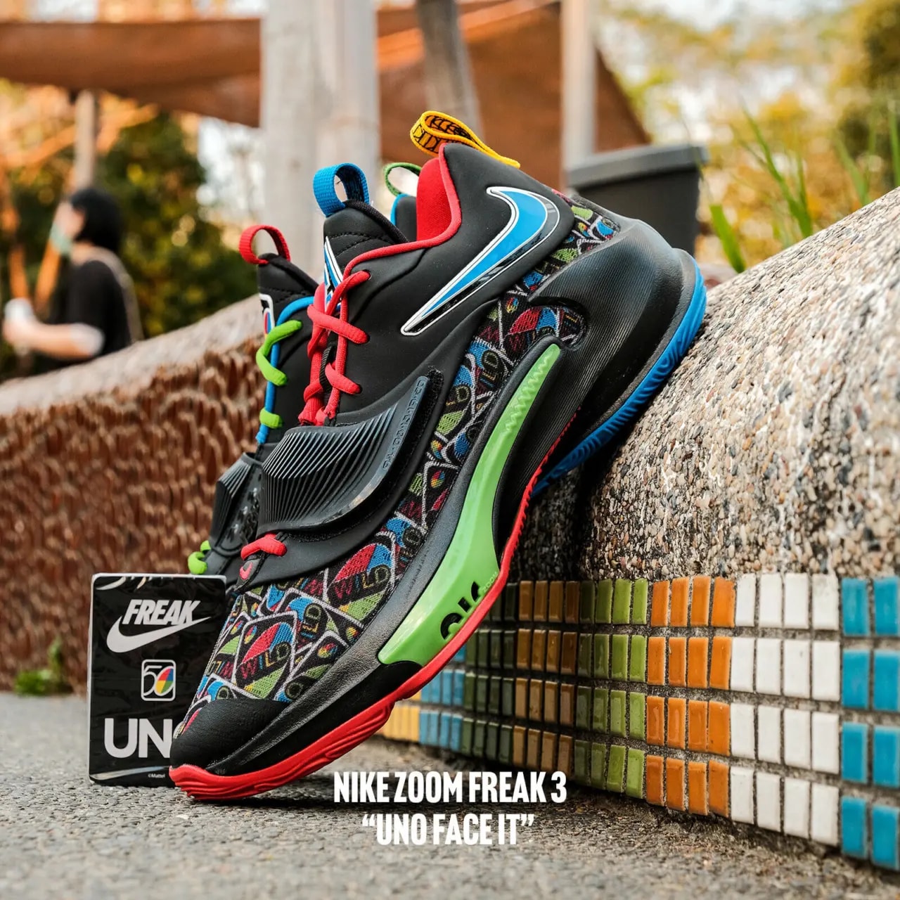 Giày Nike Zoom Freak 3 Black x UNO DC9363-001 — ảnh 4