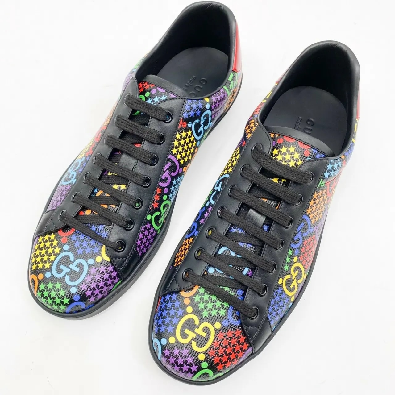 Giày Gucci Ace GG Supreme Low 'Psychedelic Black' 610085-H2020-1110 — ảnh 3