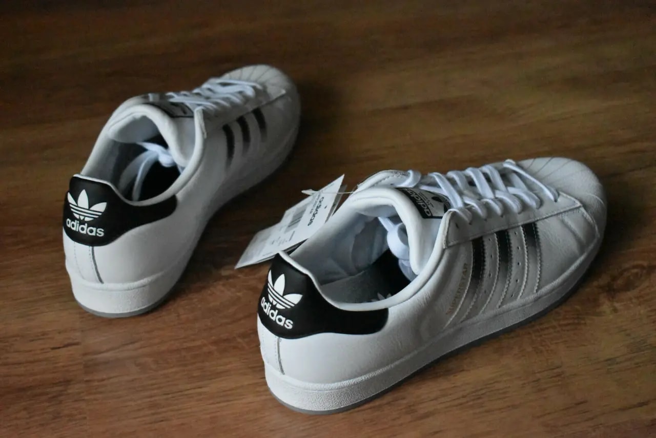 Giày Adidas Superstar 'Trainers White Black' EG9289 — ảnh 5