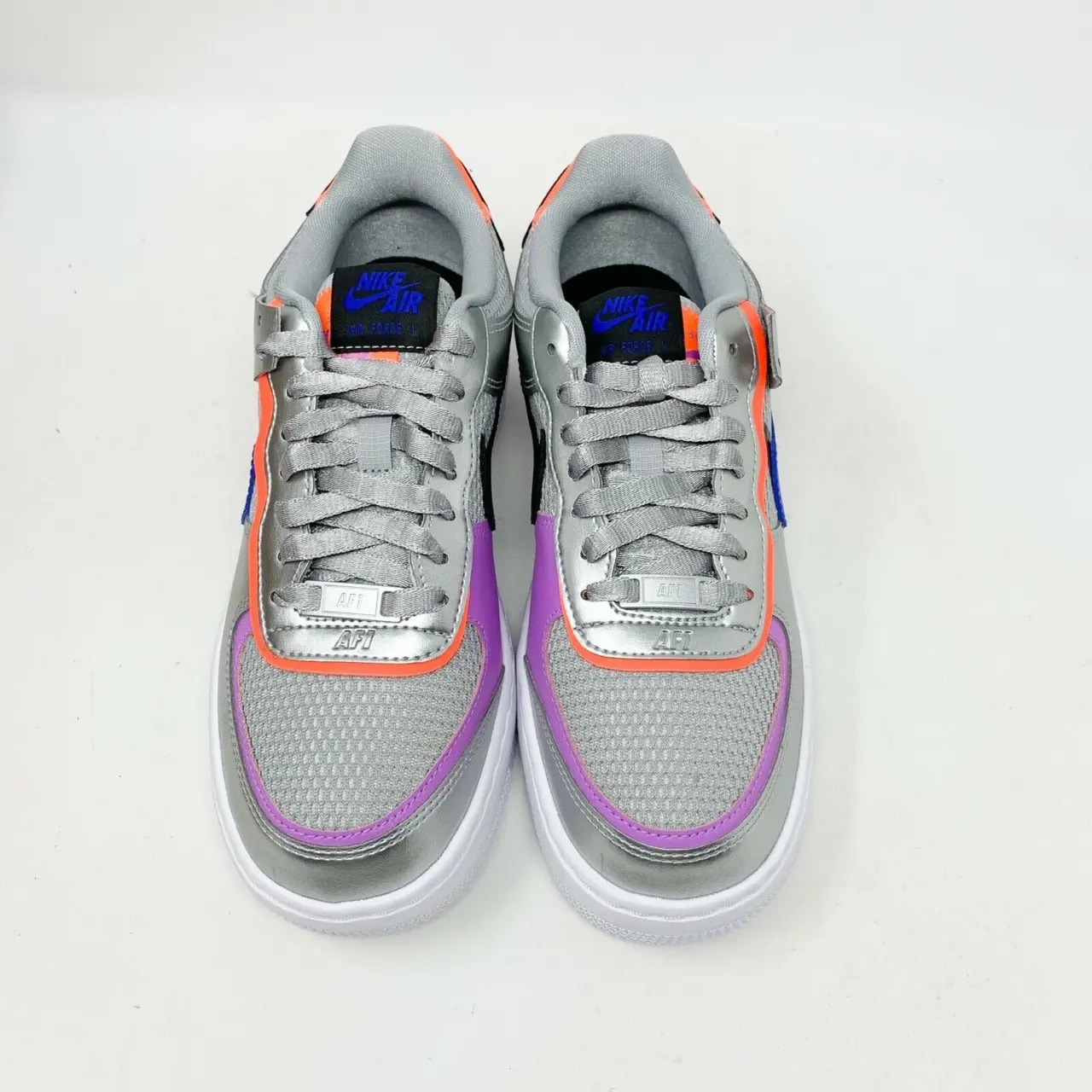 Giày Nike Wmns Air Force 1 Shadow 'Metallic Silver' CW6030-001 — ảnh 4