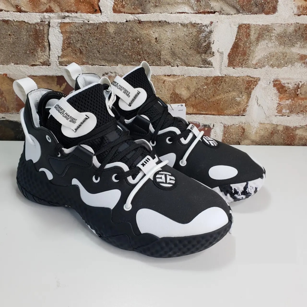 Giày Adidas Harden Vol. 6 J 'Black White' GV8775 — ảnh 5