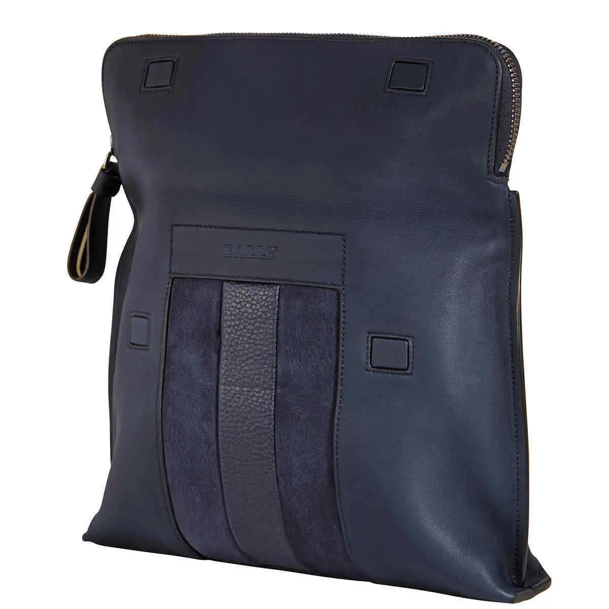 Túi Bally Benjy Leather 'Navy' 6218269 — ảnh 4