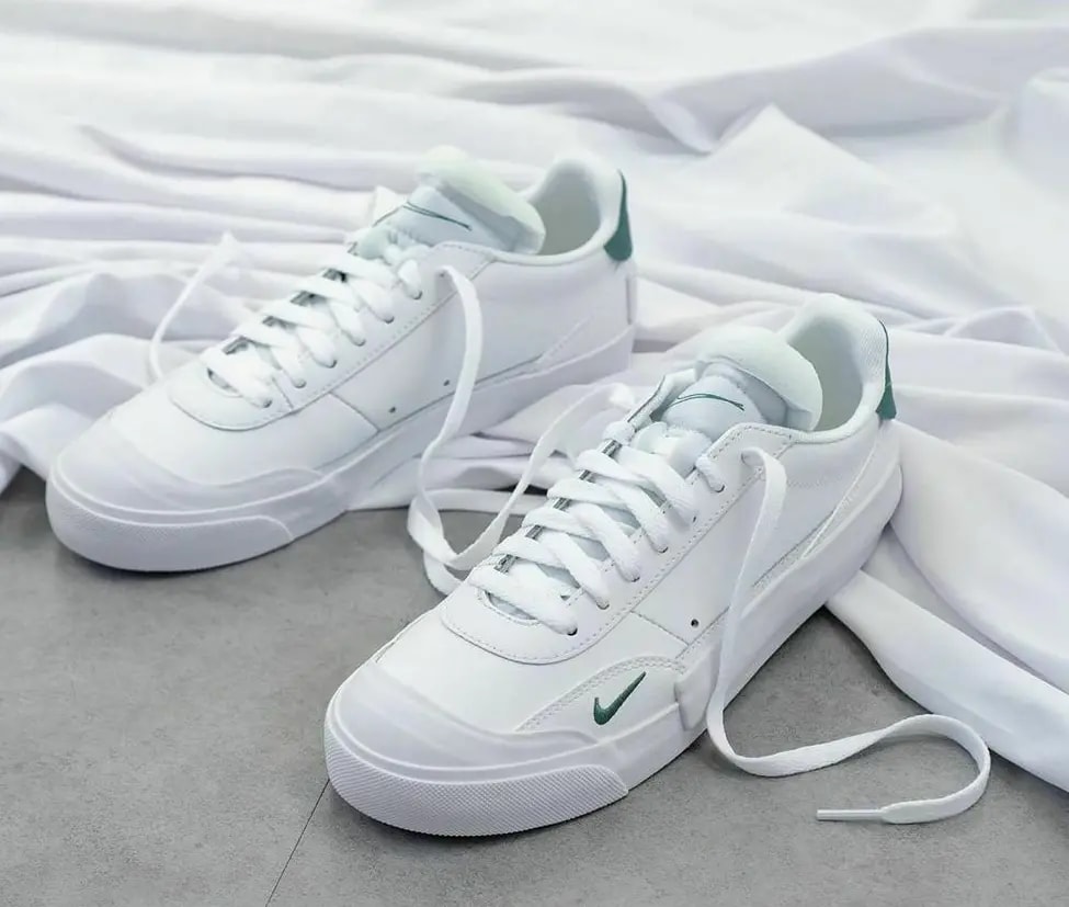 Giày Nike Drop Type Premium GS 'White Evergreen Aura' CQ4383-102 — ảnh 4