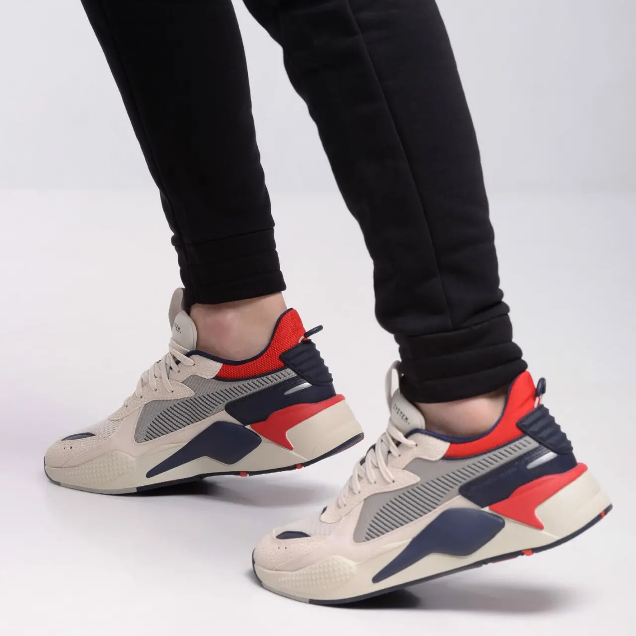 Giày Puma RS-X Hard Drive 'White Peacoat Red' 369818-03 — ảnh 3