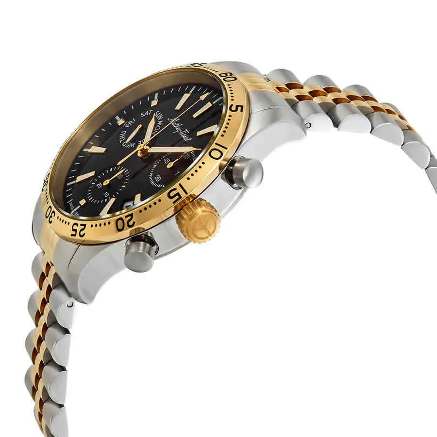 Đồng Hồ Mathey Tissot Type 22 Chronograph 'Black' H1822CHBN — ảnh 2