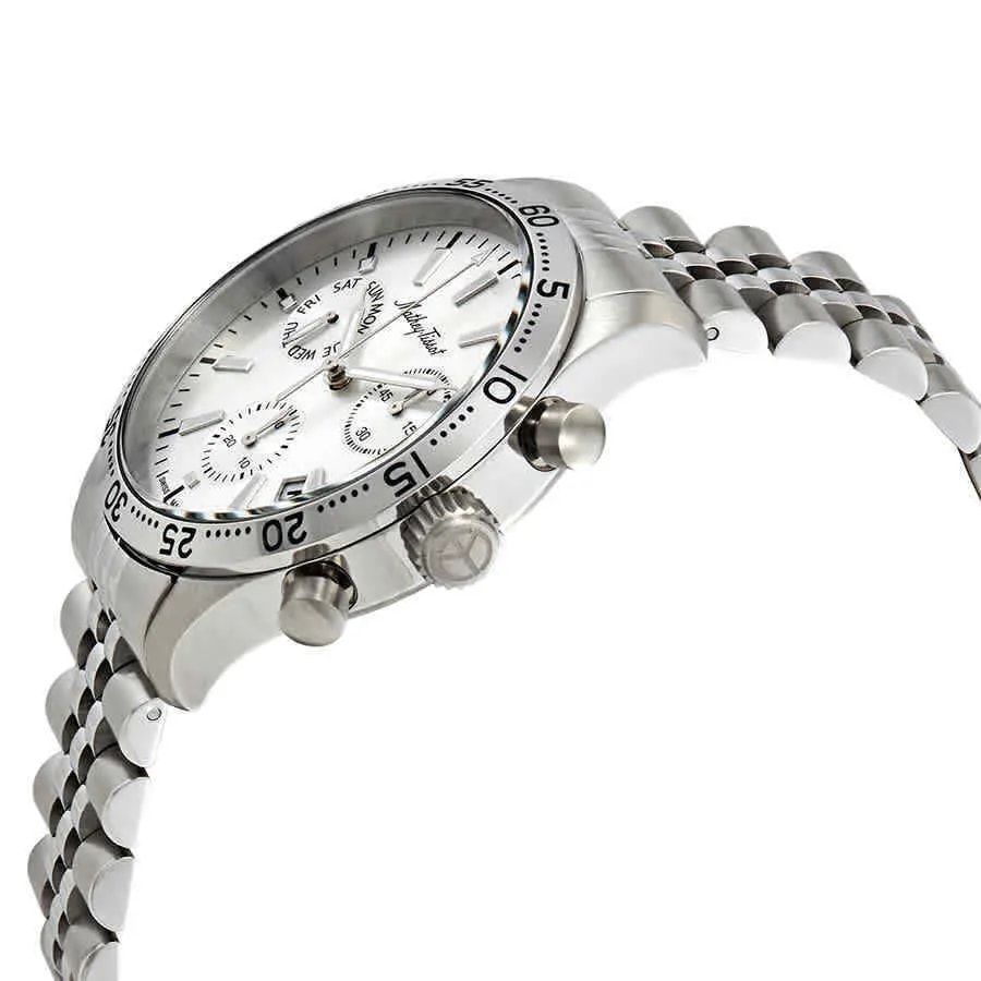 Đồng Hồ Mathey Tissot Type 22 Chronograph 'Silver' H1822CHAS — ảnh 2