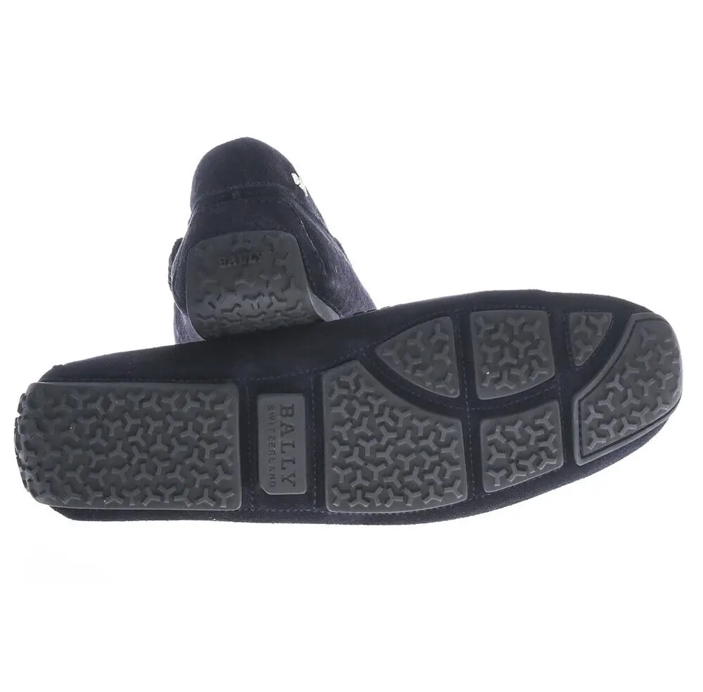 Giày Bally Suede Pearce Driver Moccasins 'Navy' 6206908 — ảnh 3