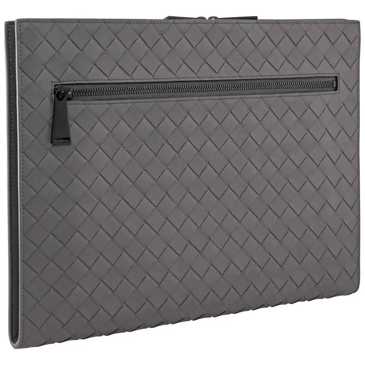 Ví Bottega Veneta Woven Clutch Document Case 'Dark Brown' 493190-V4651-2006 — ảnh 5