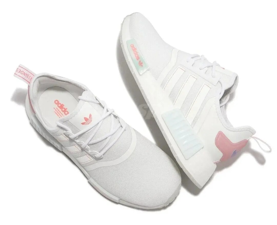 Giày Adidas Wmns NMD R1 'White Acid Red' GW5679 — ảnh 5