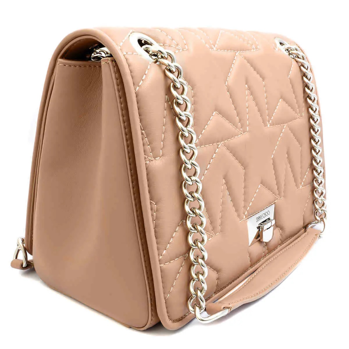 Túi Jimmy Choo Helia Leather 'Beige' 191-HELIA-SHLDT — ảnh 2