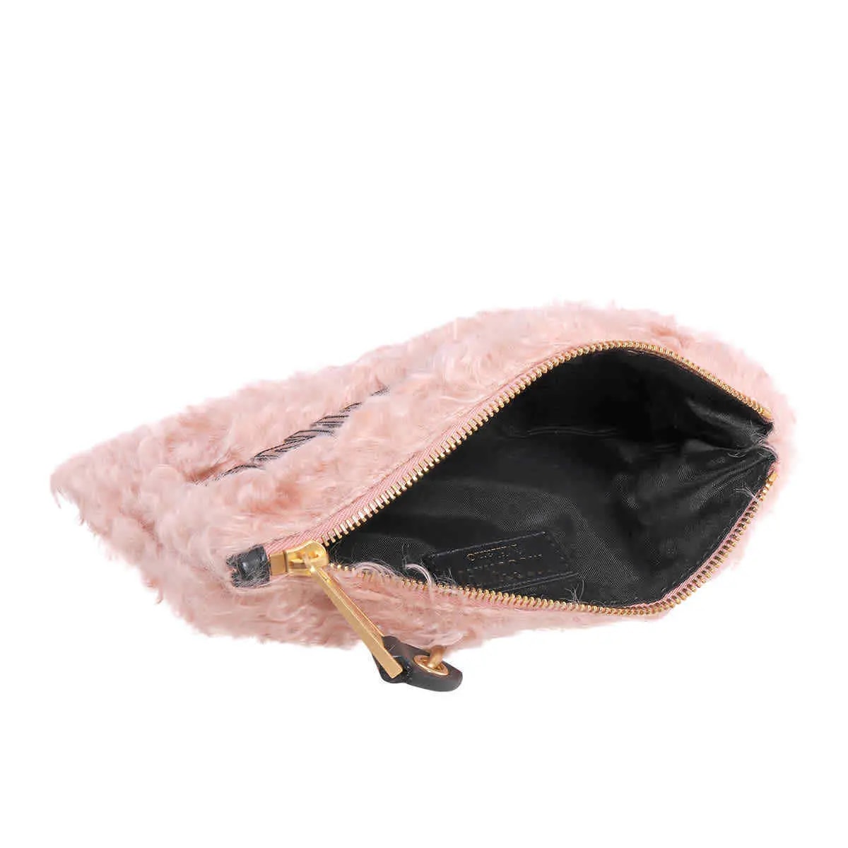 Túi Moschino Pink Fur Logo Clutch Bag 'Pink' A843582132147 — ảnh 3