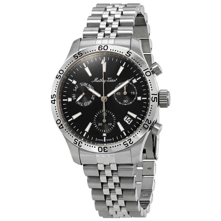 Đồng Hồ Mathey Tissot Type 22 Chronograph 'Black' H1822CHAN — kich-thuoc: lien-he-order