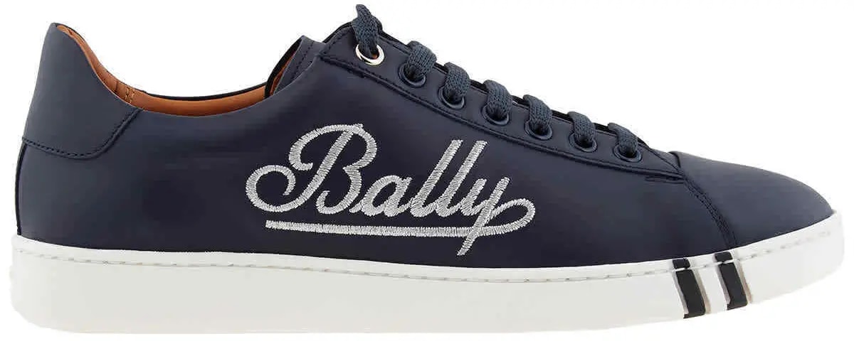 Giày Bally Wilson Leather Low-top Sneakers 'Ink' 6223141 — kich-thuoc: lien-he-order