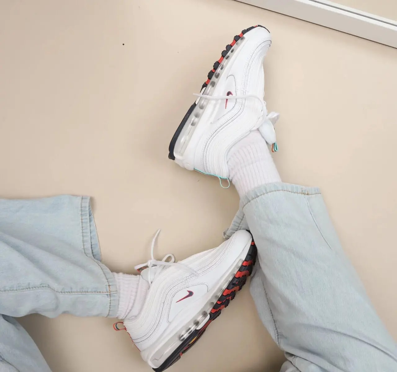 Giày Nike Air Max 97 ‘White Multicolor’ DH1592-100 — ảnh 2