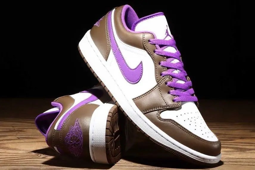 Giày Nike Air Jordan 1 Low 'Palomino' 553558-215 — ảnh 4