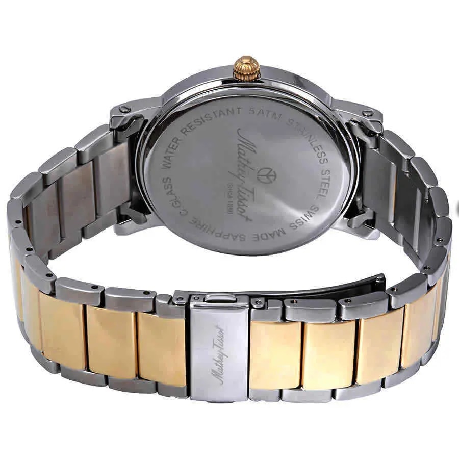 Đồng Hồ Mathey Tissot City Metal 'White' HB611251MBR — ảnh 3