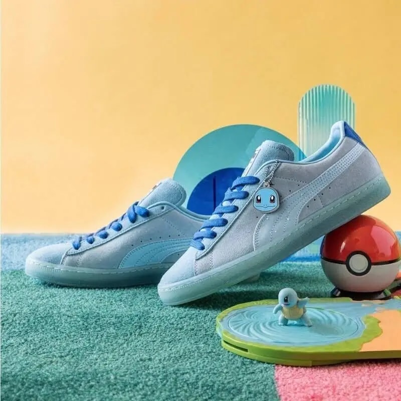 Giày Puma Suede 'Pokémon Squirtle' 387326-01 — ảnh 3