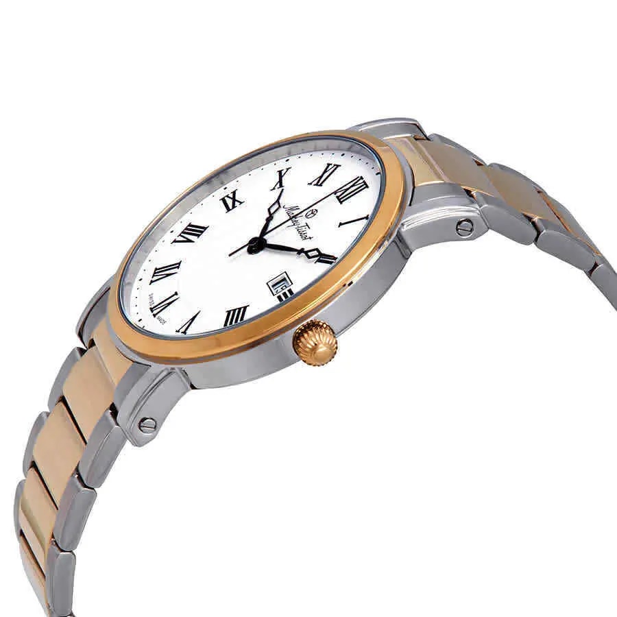 Đồng Hồ Mathey Tissot City Metal 'White' HB611251MBR — ảnh 2