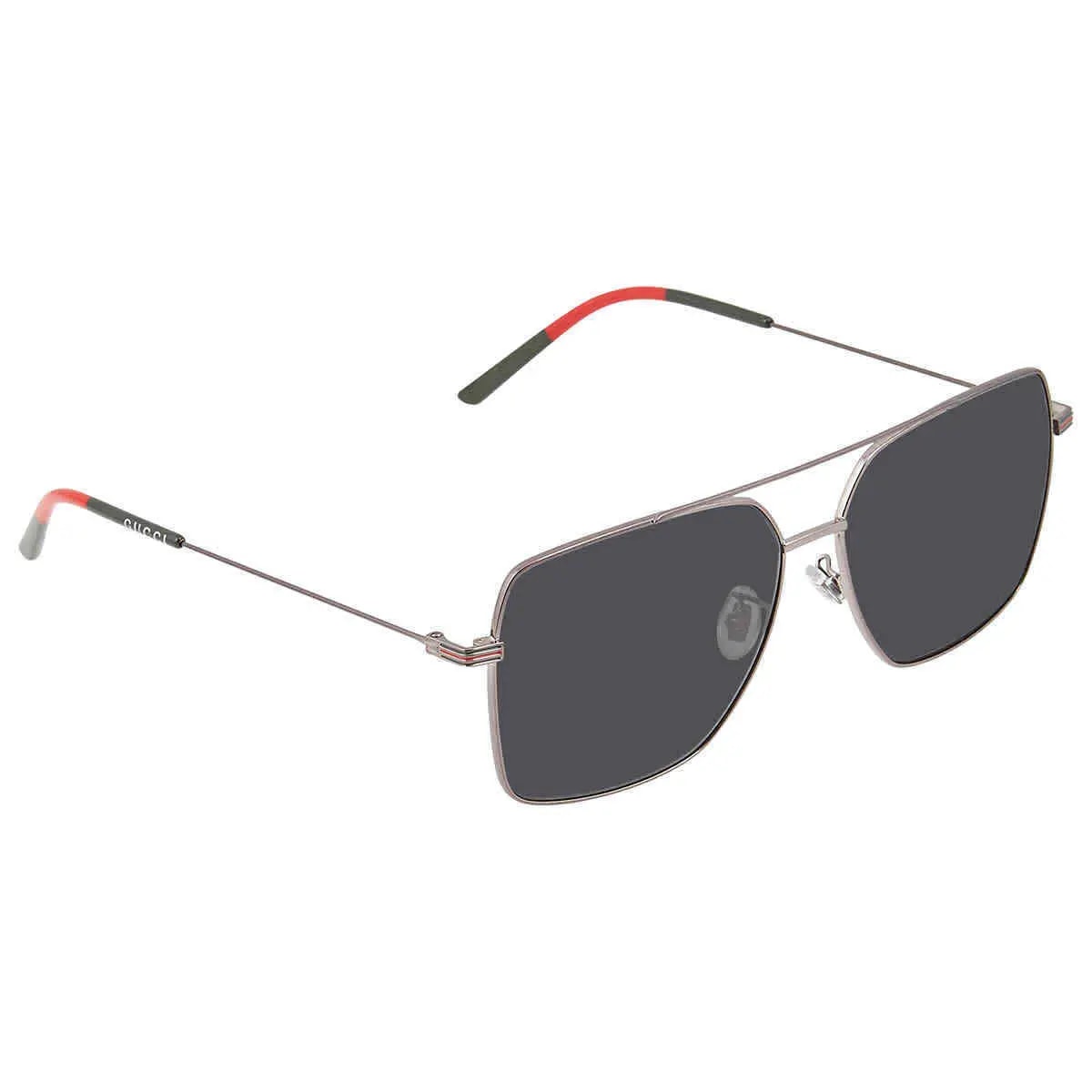 Kính Gucci Navigator Men's Sunglasses 'Grey' GG1053SK-001-61 — ảnh 3