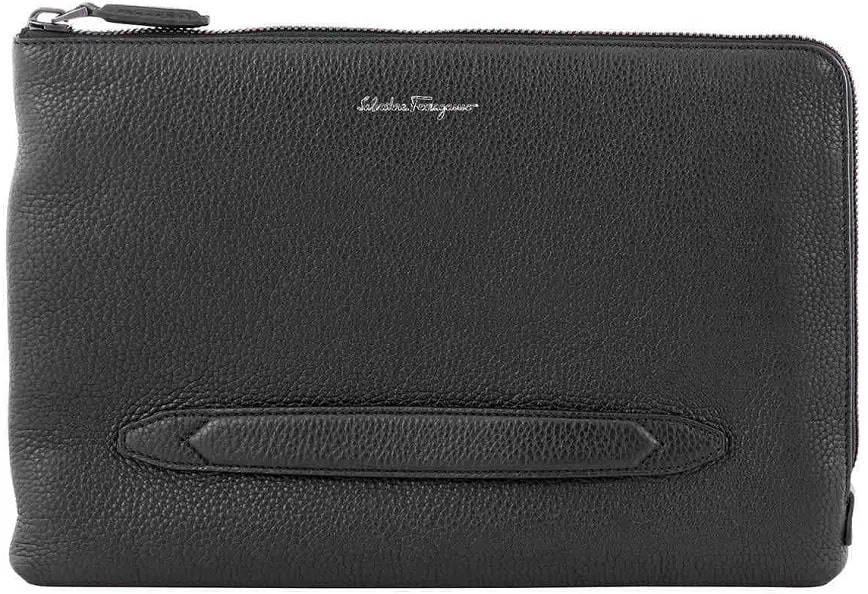 Túi Salvatore Ferragamo Firenze Logo Clutch 'Balck' 240742-676861 — kich-thuoc: lien-he-order