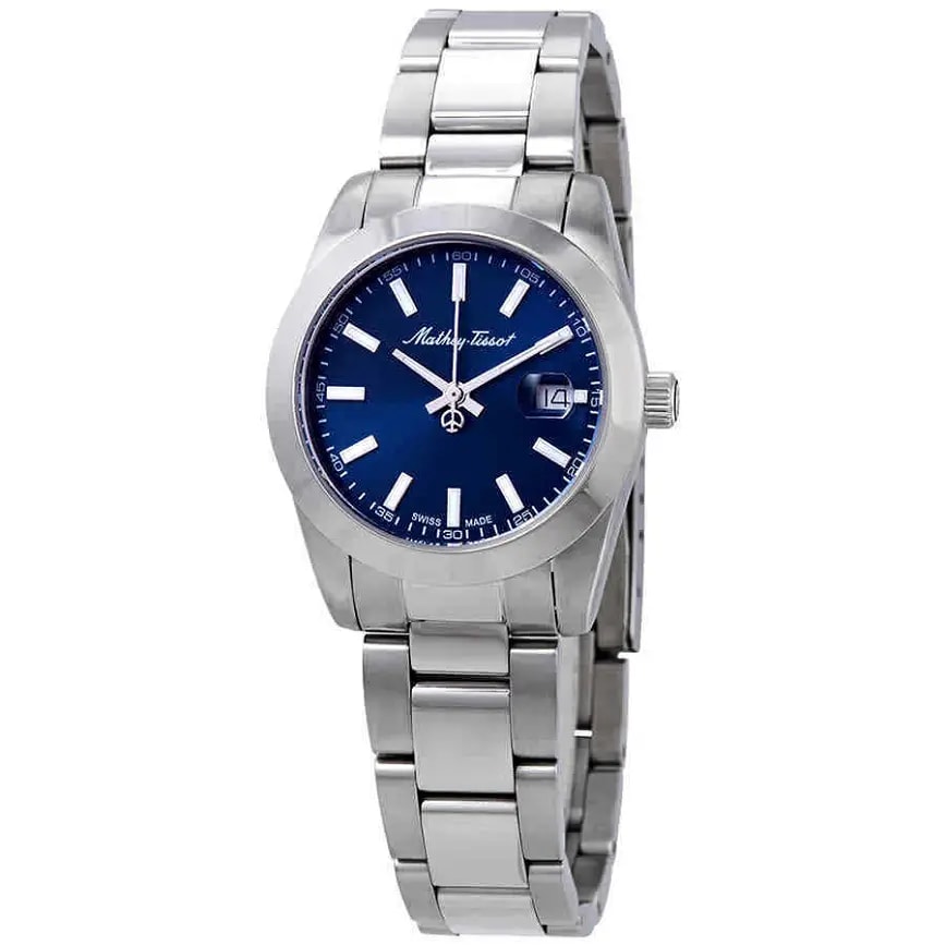 Đồng Hồ Mathey Tissot Mathey I Quartz 'Blue' D450ABU — kich-thuoc: 30mm