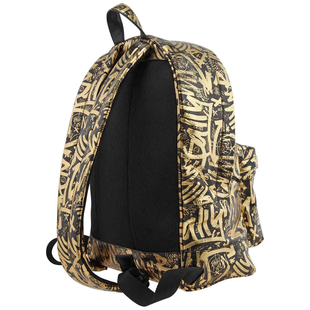 Balo Bally Hingis Graffiti Print Leather 'Black Gold' HINGIS-SURV-08 — ảnh 4