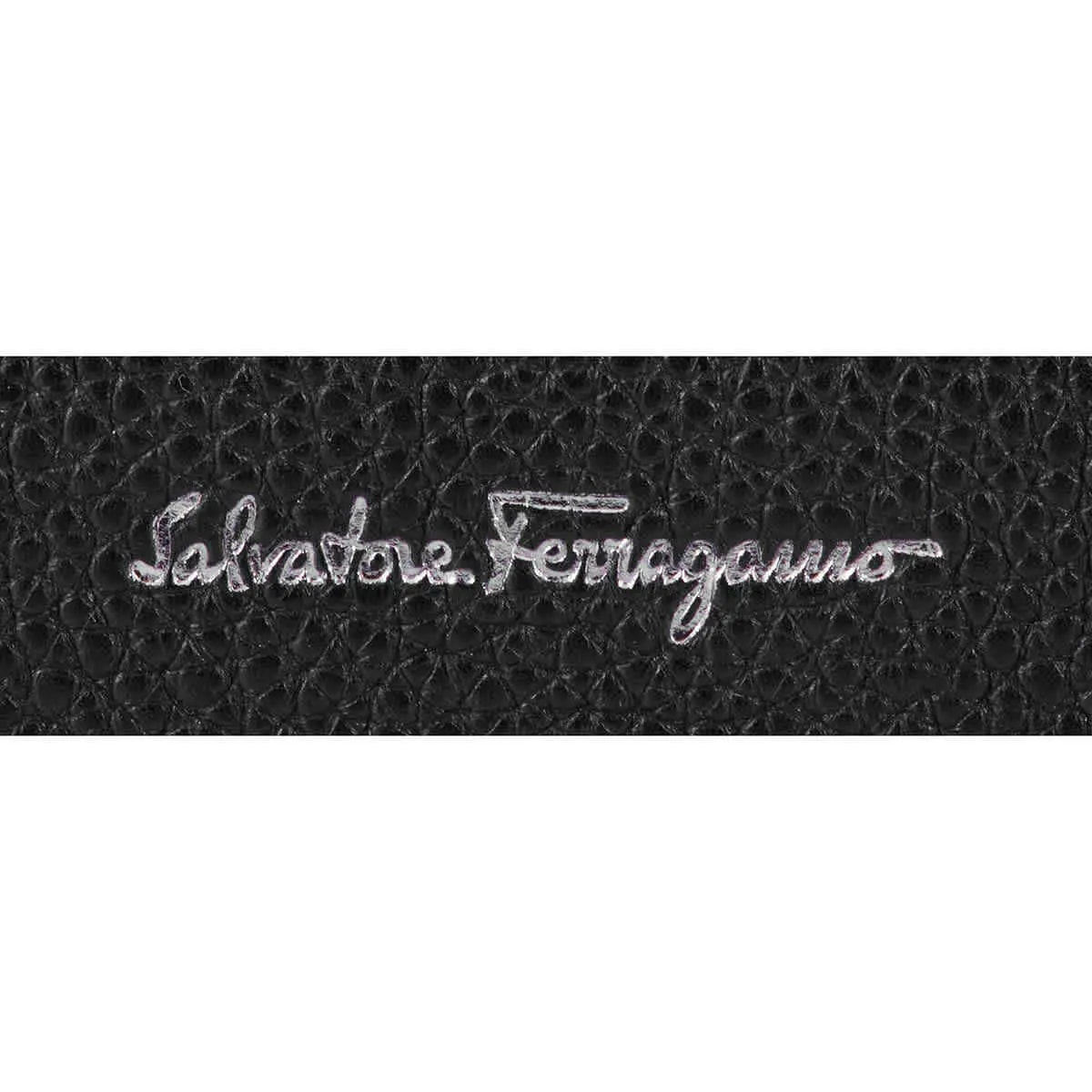 Túi Salvatore Ferragamo Firenze Logo Clutch 'Balck' 240742-676861 — ảnh 3