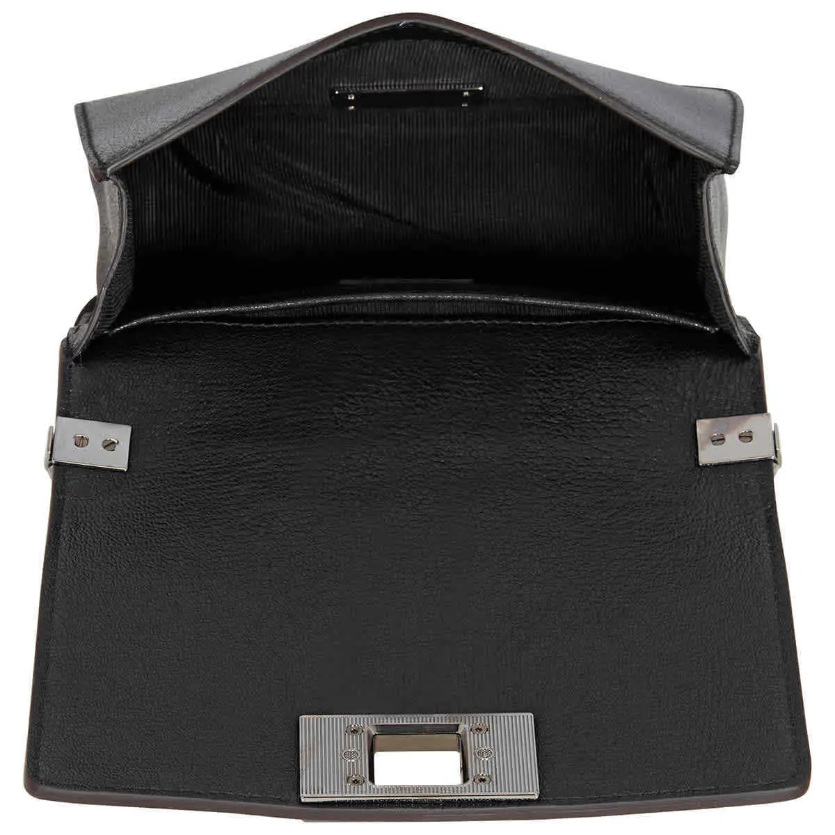 Túi Furla Mimi Mini Suede And Leather Crossbody 'Nero' 1033426 — ảnh 2