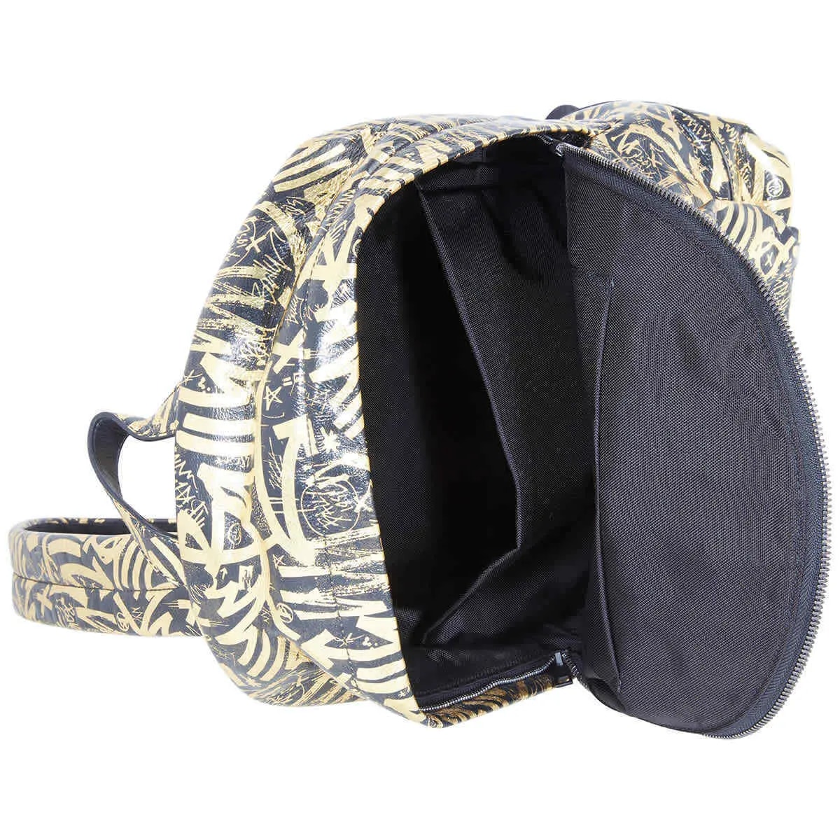 Balo Bally Hingis Graffiti Print Leather 'Black Gold' HINGIS-SURV-08 — ảnh 2