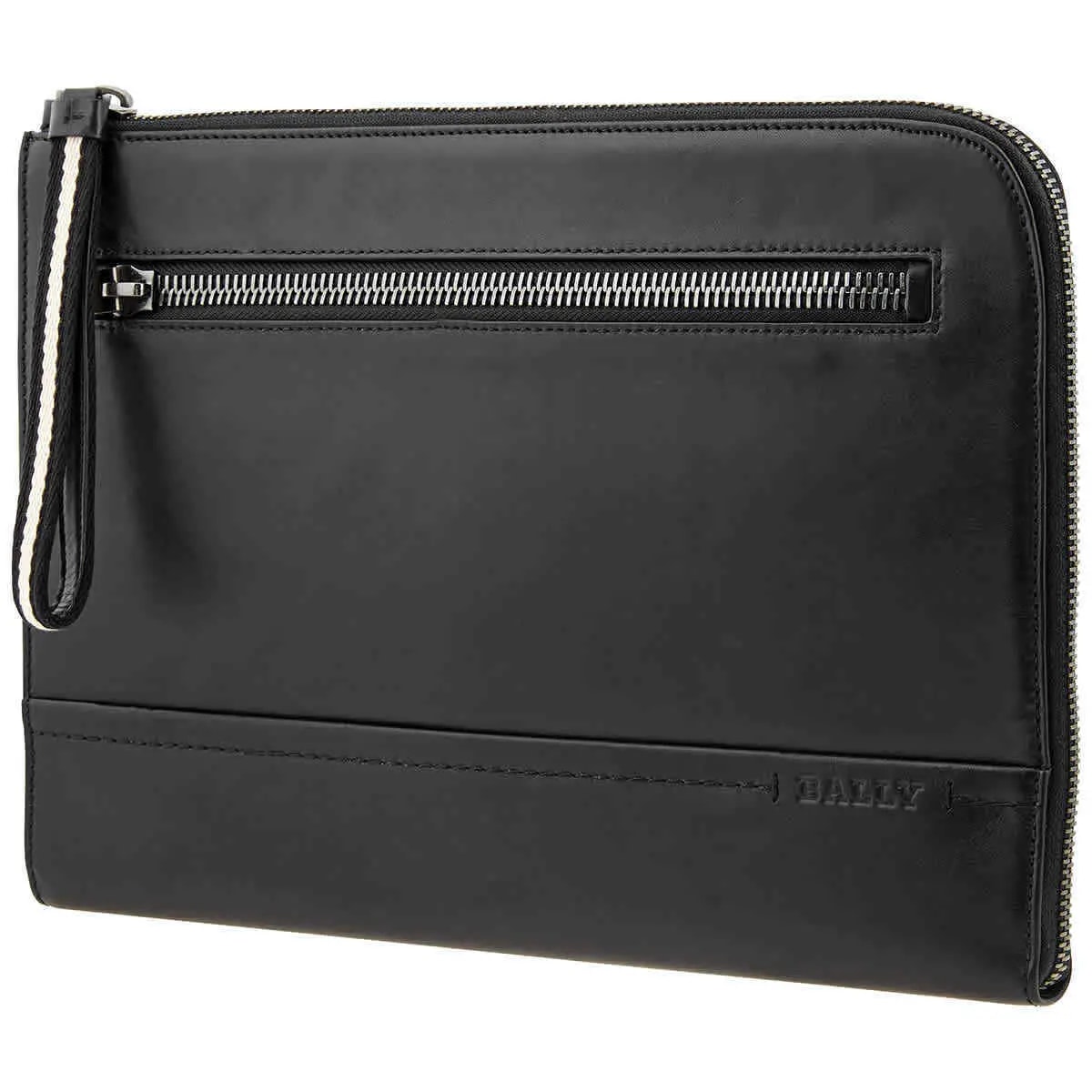 Túi Bally Men's Novo 'Black Leather' 6224148 — ảnh 4